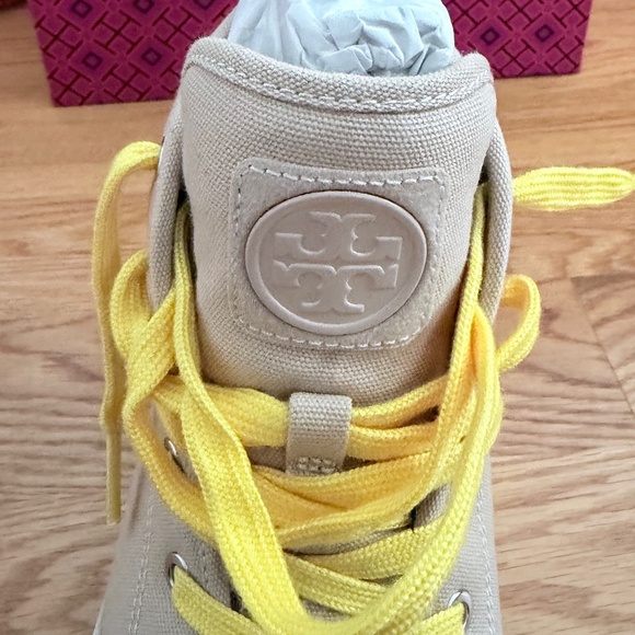 Tory Burch NIB Camp Sneaker Boot (8) - Picture 3 of 16